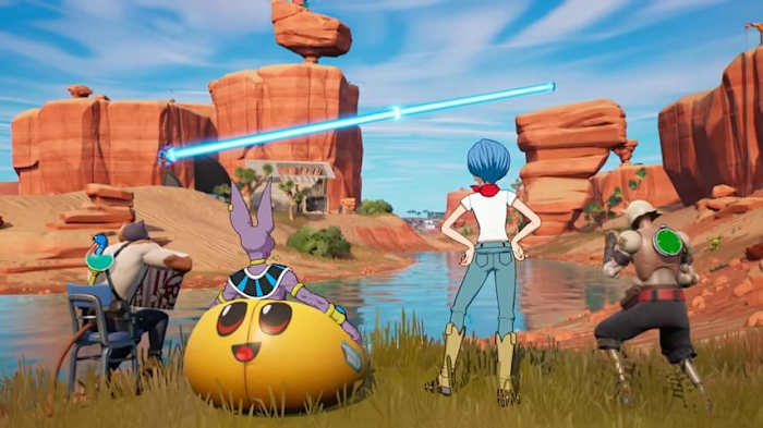 Dragon Ball Super in Fortnite